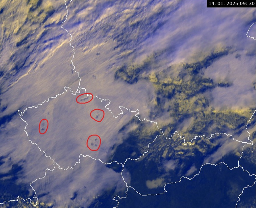 Cavum nad Českem, 14. 1. 2025