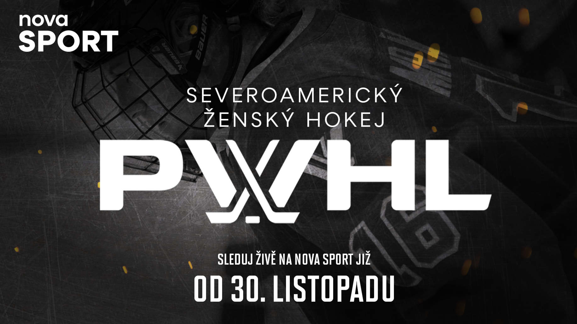 Ženská PWHL startuje koncem listopadu na Nova Sport