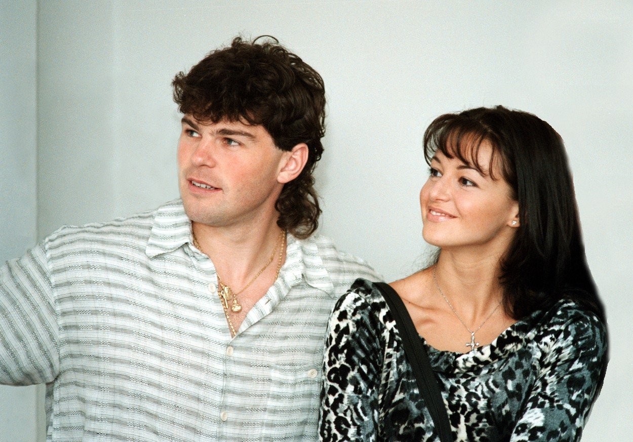 Jaromír Jágr a Iva Kubelková
