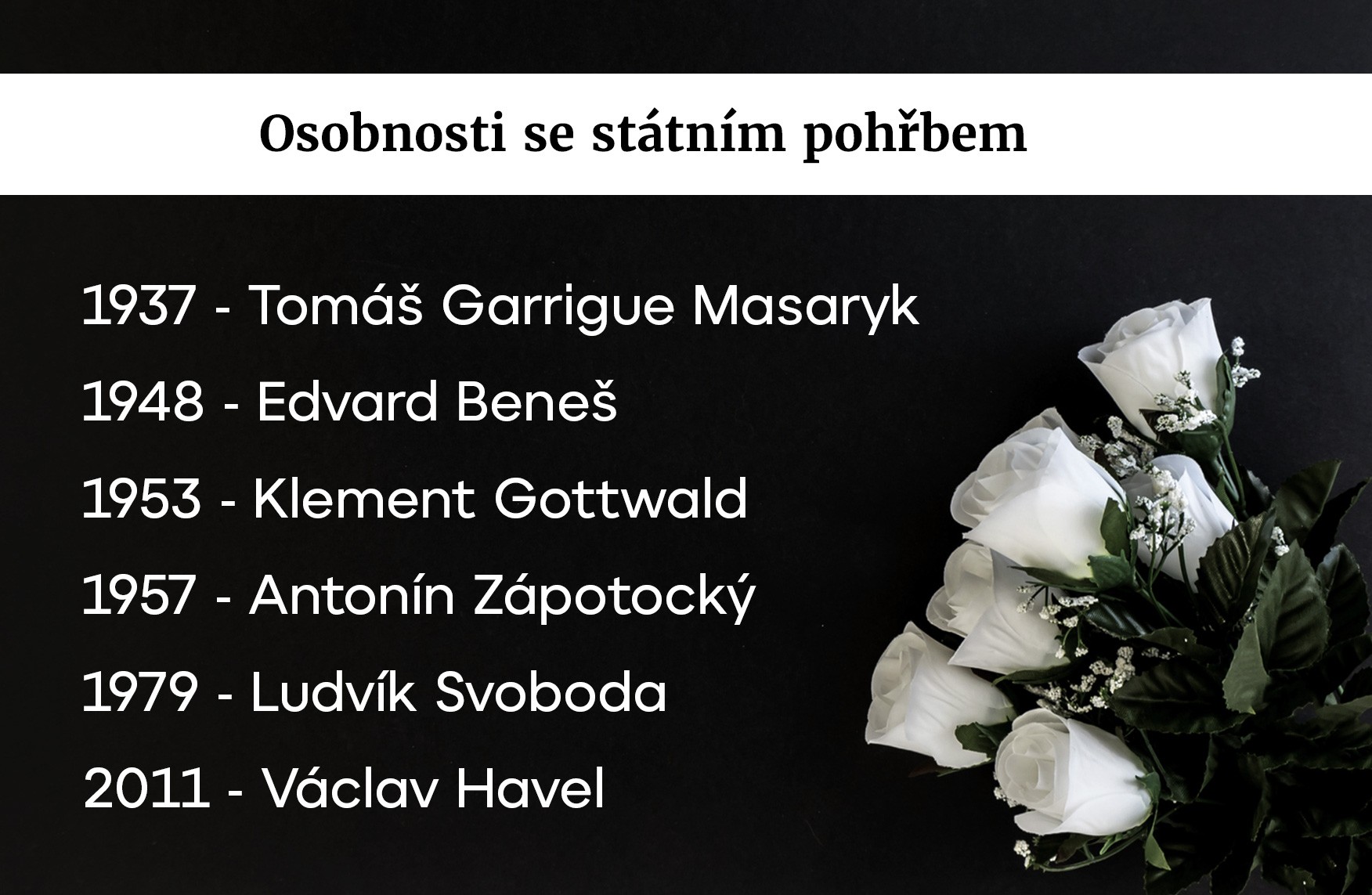 Osobnosti se státním pohřbem