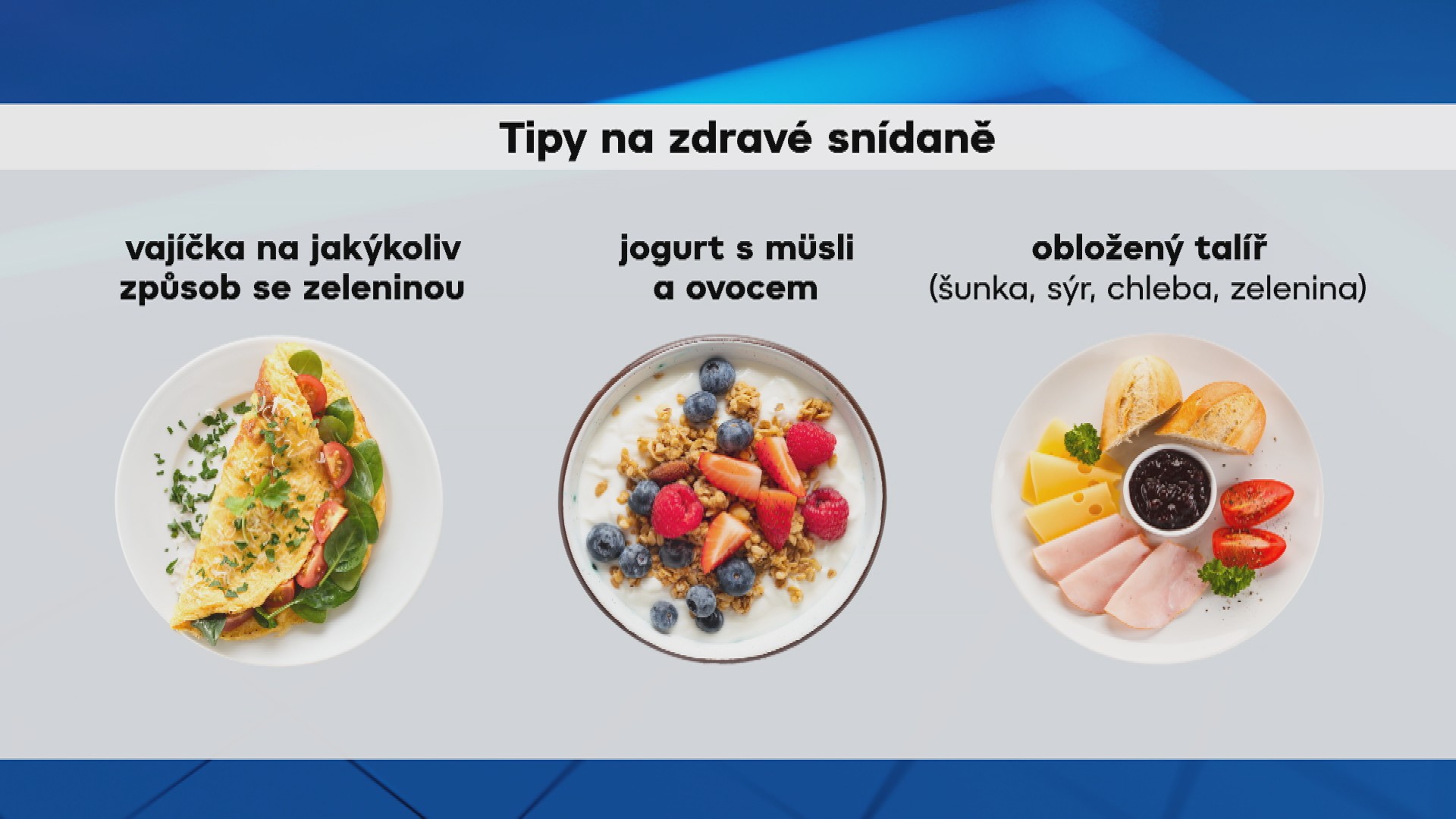 Tipy na zdravé snídaně