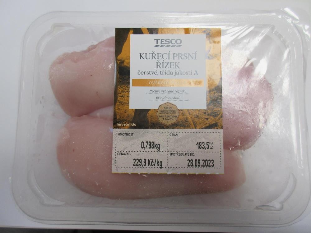 Kuřecí maso se salmonelou