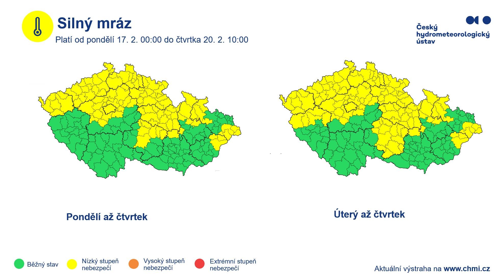 Výstraha před mrazy