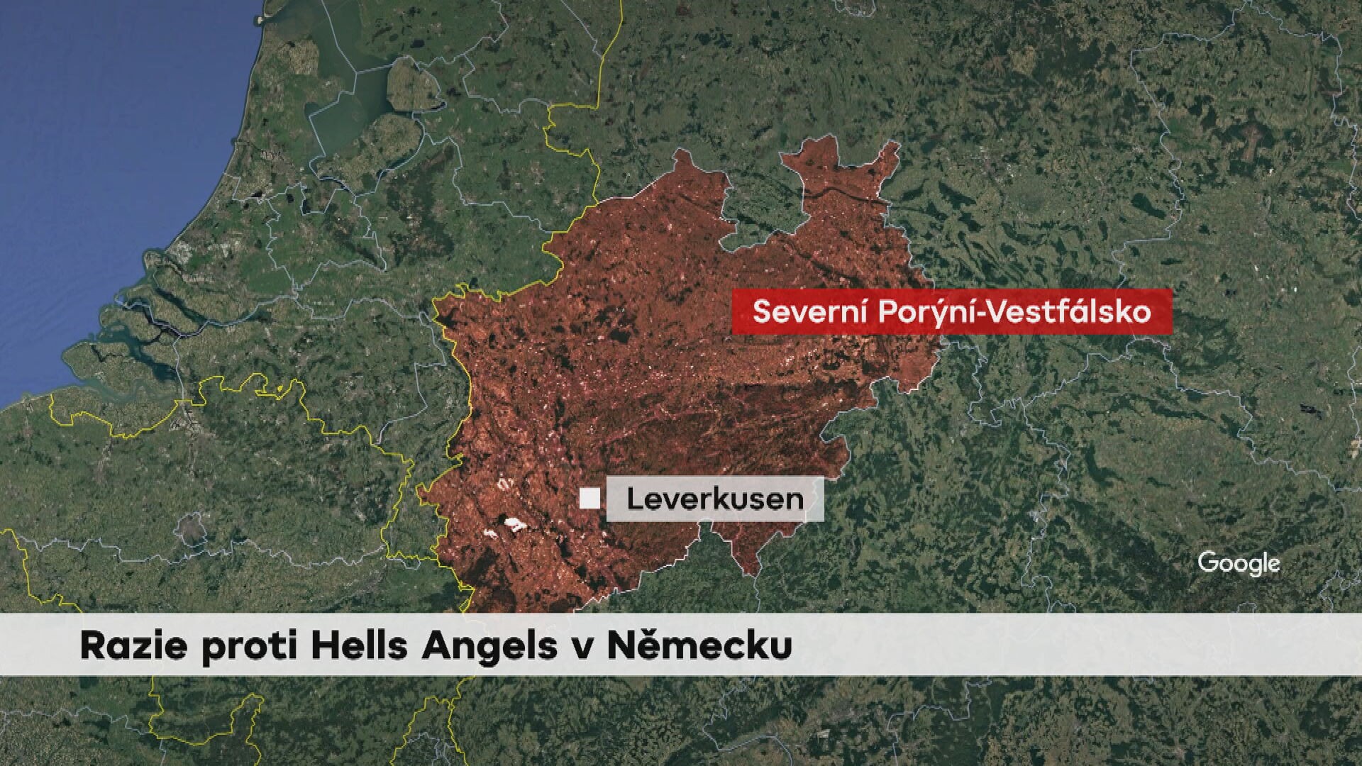 Razie proti Hells Angels v Německu