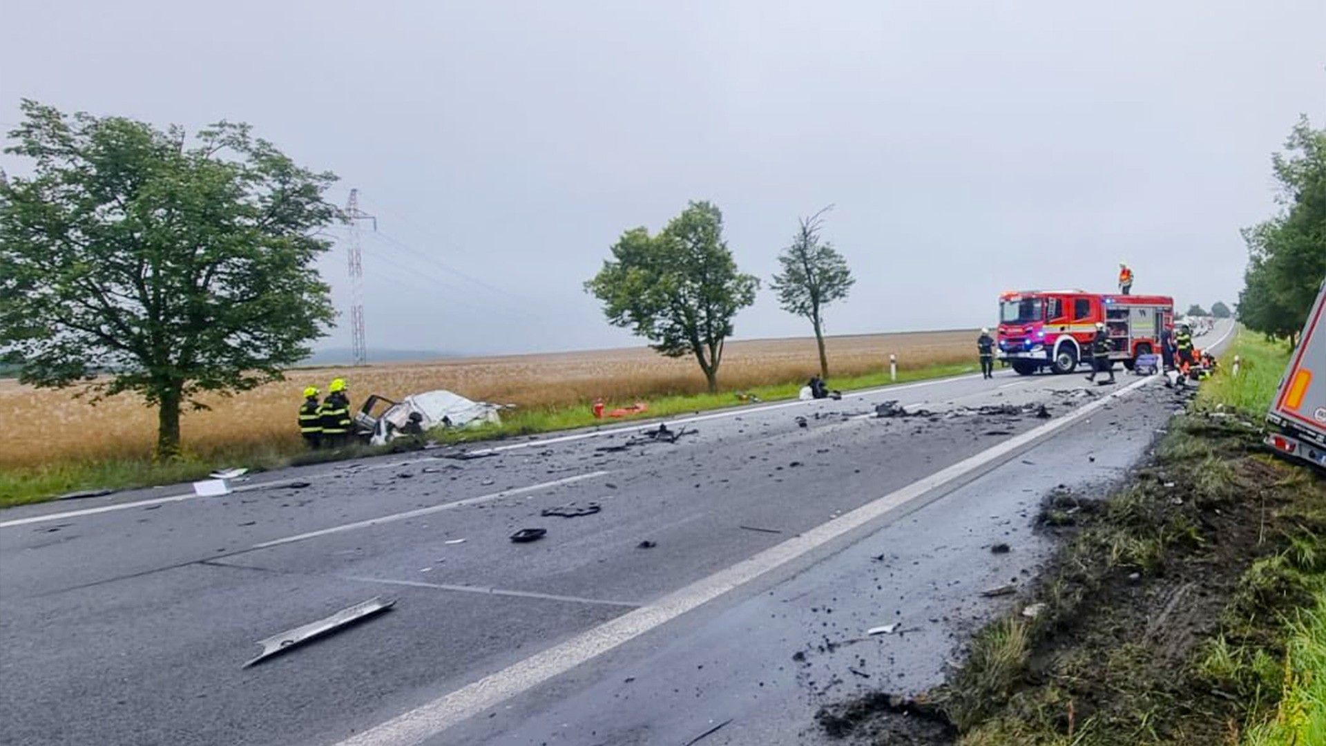 Tragická dopravní nehoda v Jihočeském kraji